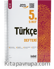 5. Sınıf Türkçe Ders Defteri