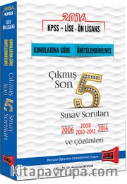 2016 KPSS Lise-Ön Lisans Çıkmış Son 5 Sınav Soruları