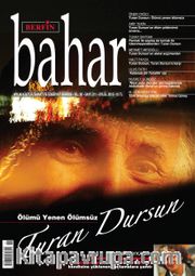 Berfin Bahar Aylık Kültür Sanat ve Edebiyat Dergisi Eylül 2015 Sayı:211