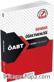 2020 ÖABT Rehber Öğretmenlik Soru Bankası Çözümlü