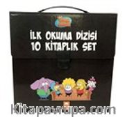 Kral Şakir İlk Okuma Kitapları Çantalı Set (10 Kitap Takım) (Siyah)