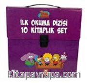 Kral Şakir İlk Okuma Kitapları Çantalı Set (10 Kitap Takım) (Mor)