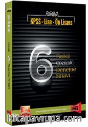2016 KPSS - Lise - Ön Lisans 6 Fasikül Çözümlü Deneme Sınavı