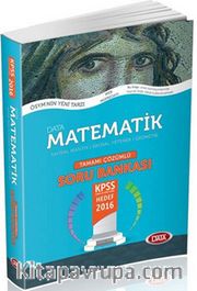 2016 KPSS Matematik Soru Bankası