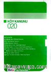 Köy Kanunu / Cep 020