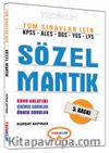 2016 Tüm Sınavlar İçin KPSS-ALES-DGS-YGS-LYS Sözel Mantık Konu Anlatımı - Çıkmış Sorular - Örnek Sorular