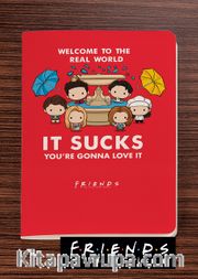 Friends - It Sucks - Dokun Hisset Serisi (AD-FR003) Lisanslı Ürün (Cep Boy) Lisanslı Ürün
