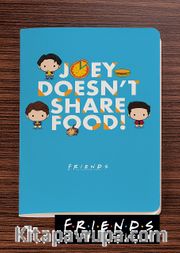Friends - Joey Doesn't Share Food -  Dokun Hisset Serisi (AD-FR001) Lisanslı Ürün (Cep Boy) Lisanslı Ürün