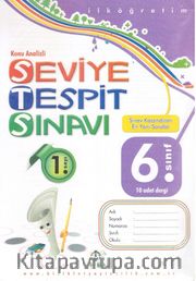Konu Analizli 6.Sınıf Seviye Tespit Sınavı