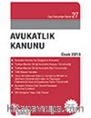 Avukatlık Kanunu / Cep 027