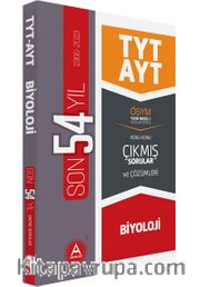 TYT AYT Biyoloji Son 54 Yıl Tamamı Çözümlü Konu Konu Çıkmış Sorular