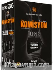 2016 KPSS Komisyon Genel Yetenek Genel Kültür Modüler Soru Bankası