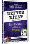 2016 KPSS Eğitim Bilimleri Defter Kitap Rehberlik Özel Eğitim Ders Notları