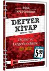 2016 KPSS Eğitim Bilimleri Defter Kitap Ölçme Ve Değerlendirme Ders Notları