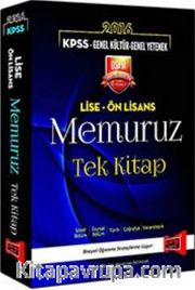 2016 KPSS Genel Kültür Genel Yetenek Lise-Ön Lisans Memuruz Tek Kitap