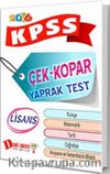 2016 KPSS Çek Kopar Yaprak Test Lisans
