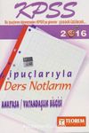 2016 KPSS Anayasa Vatandaşlık Bilgisi İpuçlarıyla Ders Notlarım 