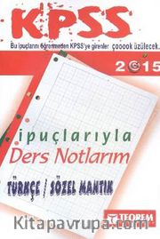 2016 KPSS Türkçe İpuçlarıyla Ders Notlarım 