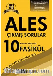 2016 Ales Tamamı Çözümlü 2010-2015 10 Fasikül Çıkmış Sınav Soruları