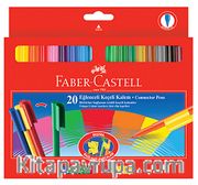 Faber-Castell 112000 Eğlenceli Keçeli Kalem (20'li)