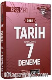 2020 KPSS ÖABT Tarih Tamamı Çözümlü 7 Deneme