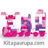 Dolu Unicorn Çantalı Mega Blok 70'li(2552)
