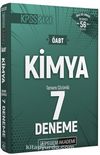 2020 KPSS ÖABT Kimya Tamamı Çözümlü 7 Deneme