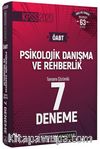2020 KPSS ÖABT Psikolojik Danışma ve Rehberlik Tamamı Çözümlü 7 Deneme