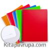 Bookinzi Okul Defteri - 70 gr. 120 yaprak  A4 Spiralli Mavi Çizgili Defter 5'li Set