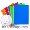 Bookinzi Okul Defteri - 70gr. 120 yaprak  A4 Spiralli Gri Cizgili Defter 5'li Set