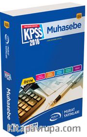2016 KPSS A Muhasebe Konu Anlatımlı 