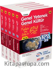 2016 KPSS Lisans Genel Yetenek Genel Kültür Modüler Soru Bankası 6248 Soru (Kod:1050) (5 Kitap)