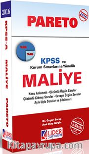 2016 KPSS Pareto Maliye Konu Anlatımı (PRT-112)