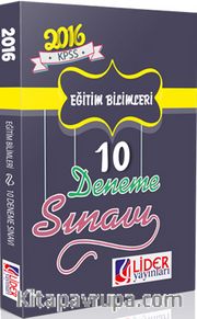 2016 KPSS Eğitim Bilimleri 10 Deneme Sınavı (EB-215-DNM)