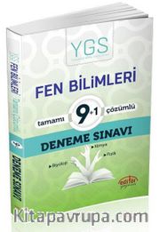 YGS Fen Bilimleri Tamamı 9+1 Çözümlü Deneme Sınavı