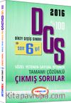 2016 %100 DGS  Son 6 Yıl Sözel Yetenek-Sayısal Yetenek Tamamı Çözümlü Çıkmış Sorular