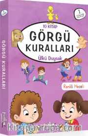 1. Sınıf Görgü Kuralları Serisi (10 Kitaplık Set)
