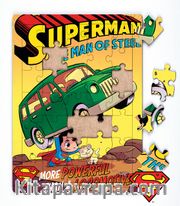 Superman - The Man of Steel Ahşap Puzzle 35 Parça (KOP-SM134 - XXXV) Lisanslı Ürün