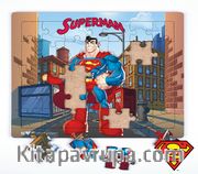 Superman - Superhero Ahşap Puzzle 35 Parça (KOP-SM131 - XXXV) Lisanslı Ürün