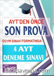 Gür AYT'den Önce Sonra Prova AYT 4 Deneme Sınavı