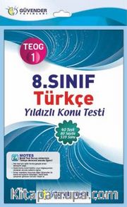 8. Sınıf Türkçe Yıldızlı Konu Testi TEOG 1