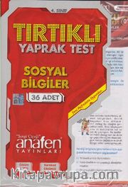 4. Sınıf Sosyal Bilgiler Tırtıklı Yaprak Test (36 Adet)