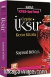 2016 KPSS Genel Yetenek Sayısal Bölüm Cepte İksir Konu Kitabı