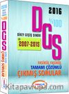 2016 DGS Tamamı Çözümlü Fasikül Fasikül 