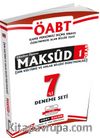 Maksud 1 & ÖABT Din Kültürü ve Ahlak Bilgisi Öğretmenliği  Tamamı Çözümlü 7'li Deneme Seti
