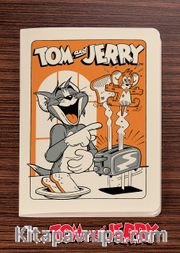 Tom and Jerry - Toast -  Dokun Hisset Serisi (AD-TJ007) Lisanslı Ürün (Cep Boy) Lisanslı Ürün