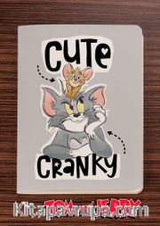 Tom and Jerry - Cute and Cranky -  Dokun Hisset Serisi (AD-TJ005) Lisanslı Ürün (Cep Boy) Lisanslı Ürün