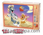 Tom and Jerry - Ukelele Ahşap Puzzle 204 Parça (KOP-TJ159 - CC) Lisanslı Ürün