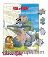 Tom and Jerry - Caught! Ahşap Puzzle 54 Parça (KOP-TJ174 - LIV) Lisanslı Ürün