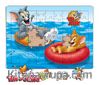 Tom and Jerry - Beach Day Ahşap Puzzle 54 Parça (KOP-TJ173 - LIV) Lisanslı Ürün